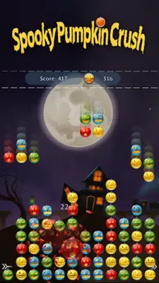 Spooky Pumpkin Crush android App screenshot 5