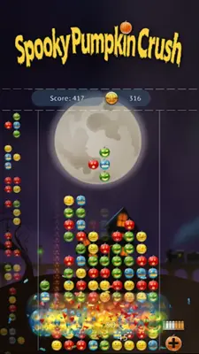 Spooky Pumpkin Crush android App screenshot 6