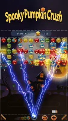 Spooky Pumpkin Crush android App screenshot 7